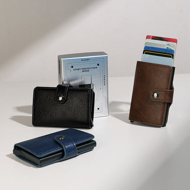 Billetera Compacta RFID Mandu