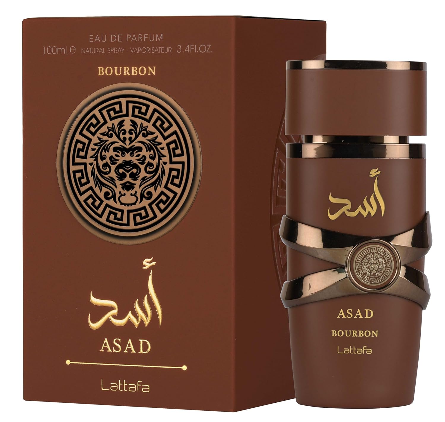Lattafa Asad Bourbon Eau de Parfum Unisex – 100 ml