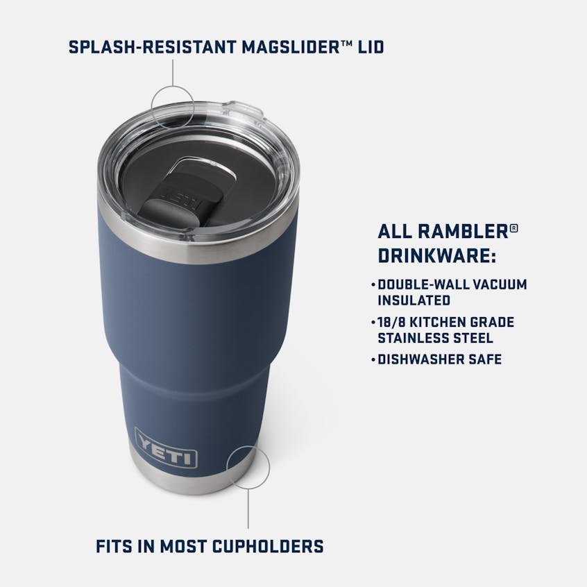 YETI RAMBLER® VASO DE 30 OZ (887 ML)