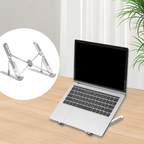 Soporte Ergonómico Ajustable para Laptop – Aluminio Plegable