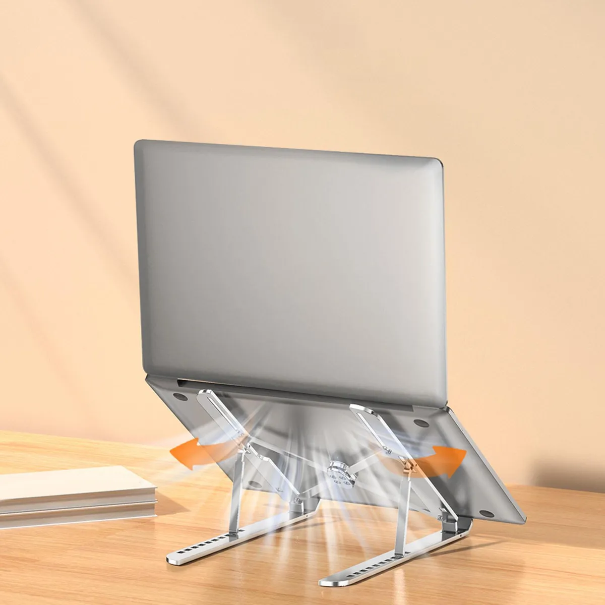 Soporte Ergonómico Ajustable para Laptop – Aluminio Plegable