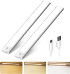 Luz LED para Debajo de Gabinetes con Sensor de Movimiento – 3 Modos de Iluminación